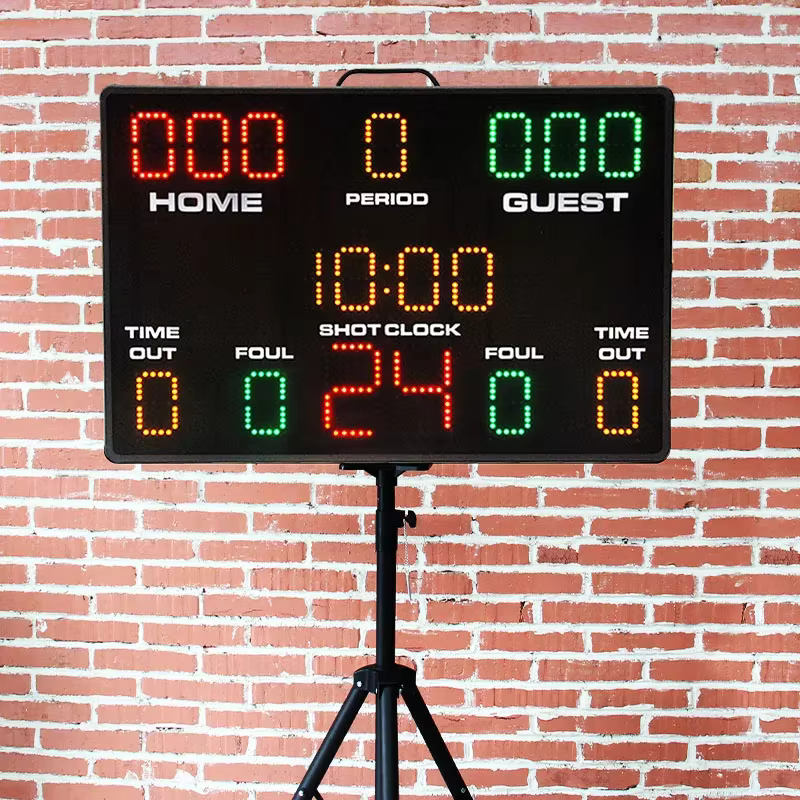 Placar Eletrônico CHEETIE CP43 de Alta Performance para Ginástica Escolar e Múltiplos Esportes com LED - Mais Vendido