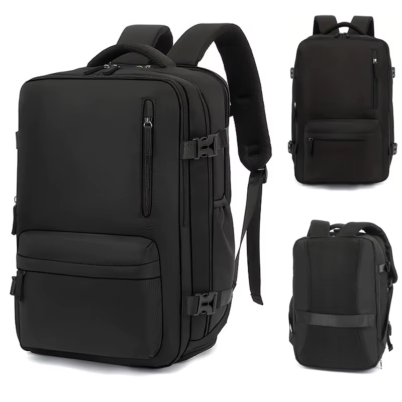 Mochila de Viagem de Negócios Expandível, Mochila Impermeável para Laptop que Acomoda Notebooks de 15,6 Polegadas com...