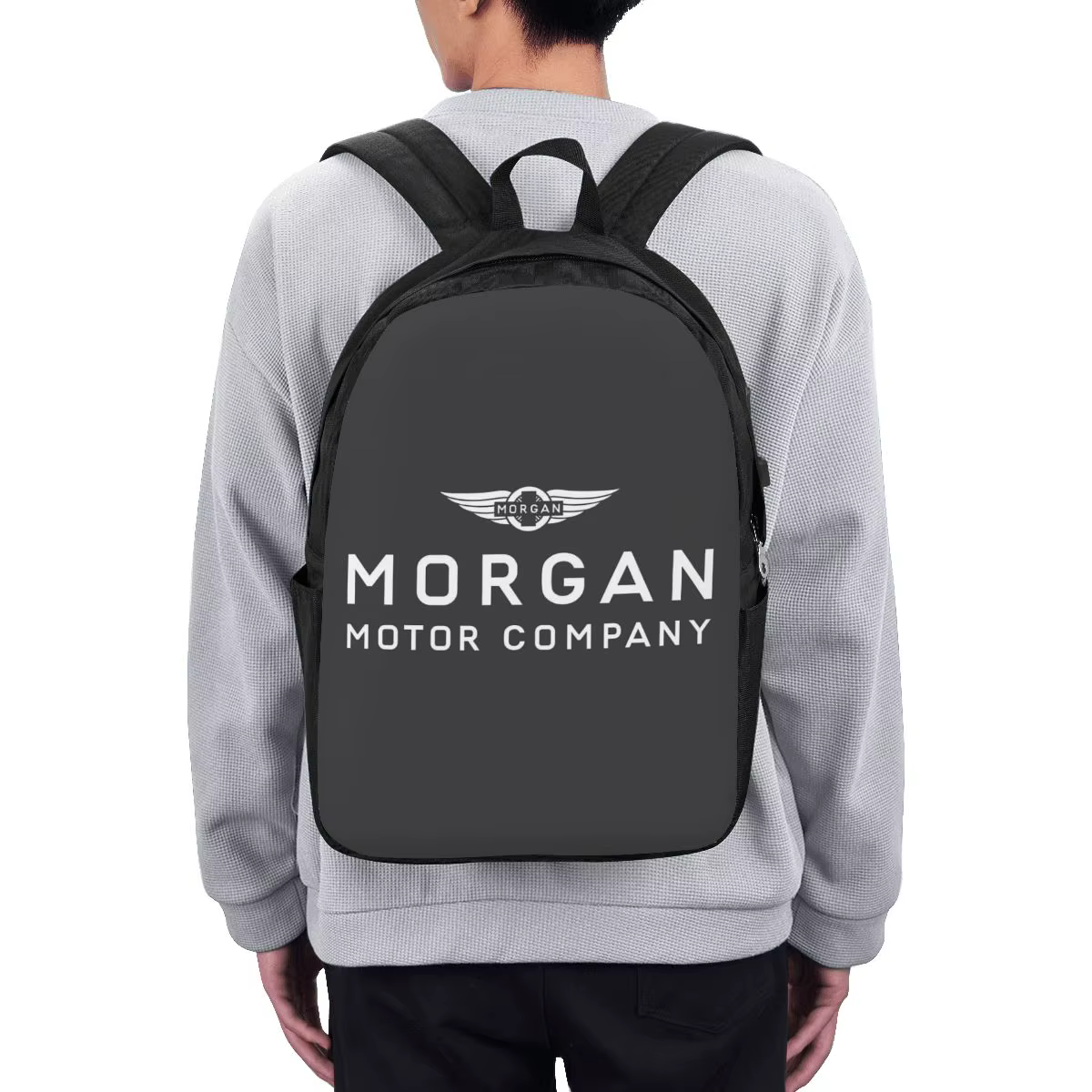 Mochila Morgan Motor Car Company para viagem, bolsa para notebook, bolsa escolar para estudantes universitários, bols...